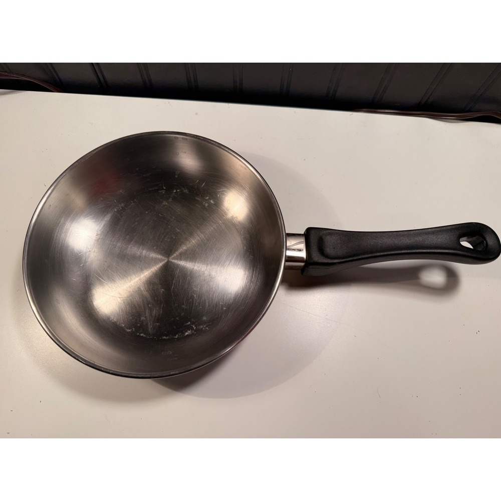 Cooks Club 8 Inch Stainless Steel Skillet Frying Pan 18/10 Steel